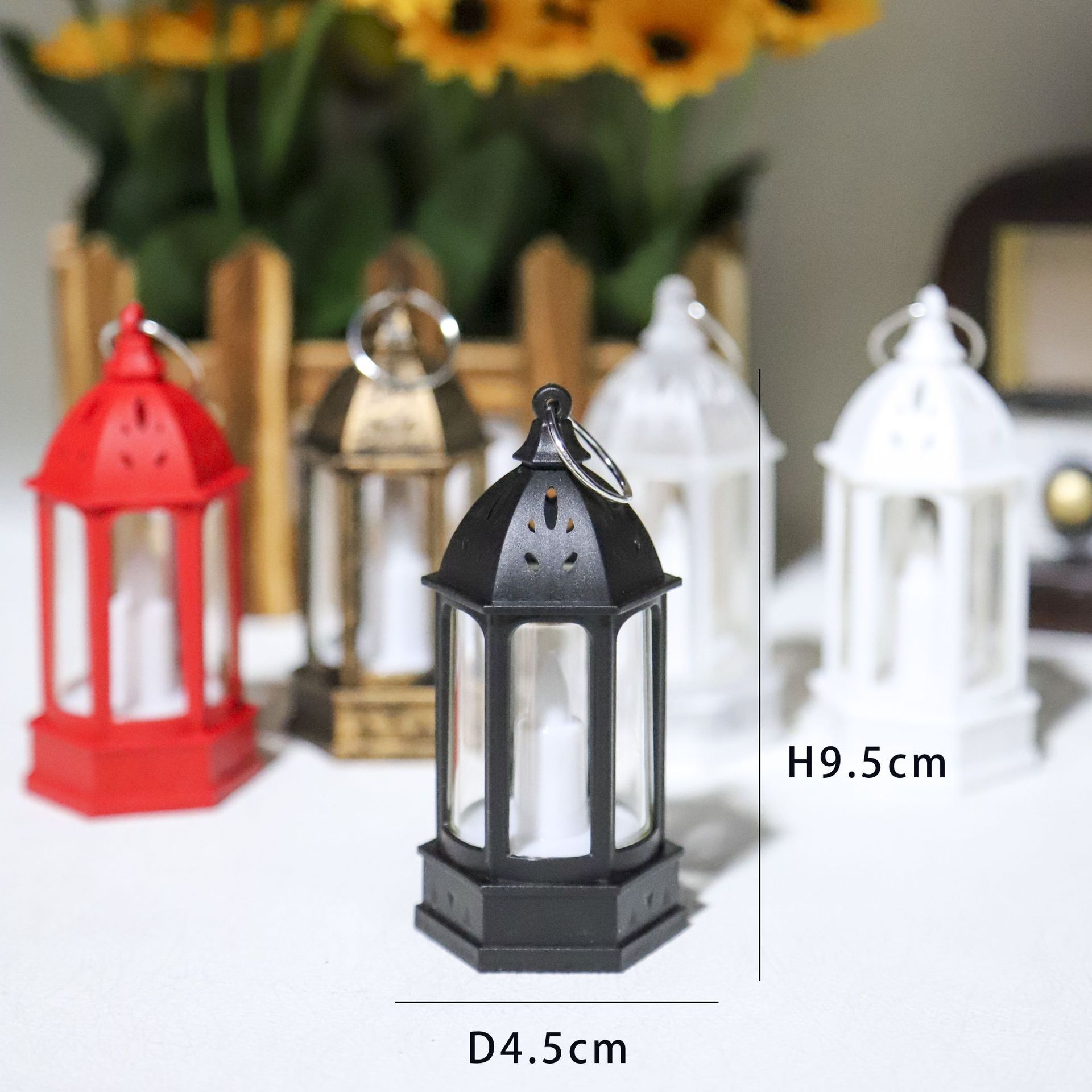 ミニクリエイティブ雰囲気ライトクリスマスレトロ電子キャンドル - Holiday Candle Set のレビューと価格