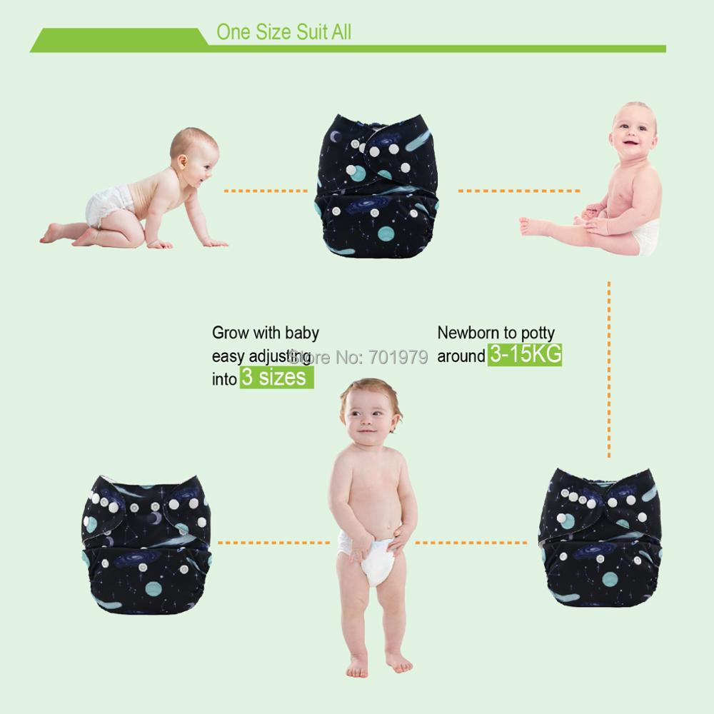 Alvababy-3〜15kgの赤ちゃん用の再利用可能な布お - Pampers Diaper Premium Care のレビューと価格