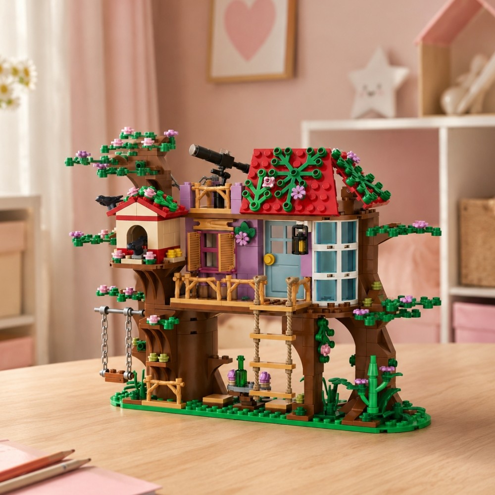 462 個シティフレンズバードツリーハウスビルディングブロッ - Lego Set City のレビューと価格
