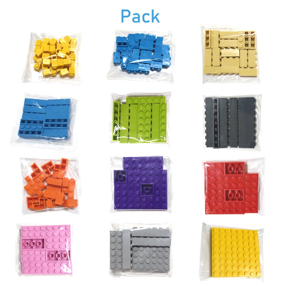 50 個 DIY ビルディングブロック凸シートレンガ 2 × - Lego Set City のレビューと価格